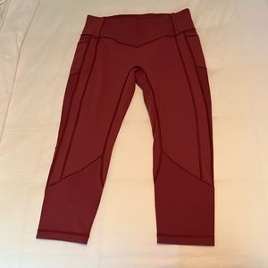 Lululemon cropped leggings EUC